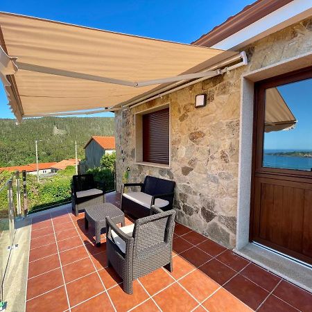 Solpor De Ezaro Villa Dumbría Exteriör bild