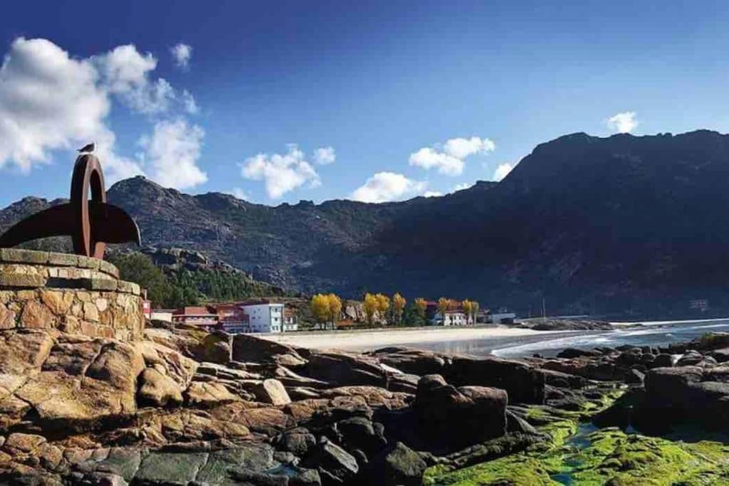 Solpor De Ezaro Villa Dumbría Exteriör bild