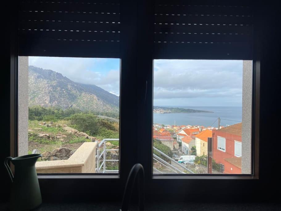 Solpor De Ezaro Villa Dumbría Exteriör bild